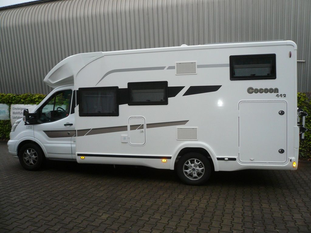 Thitronik WiPro Alarmanlage im Wohnmobil auf Ford Transit Basis montiert.