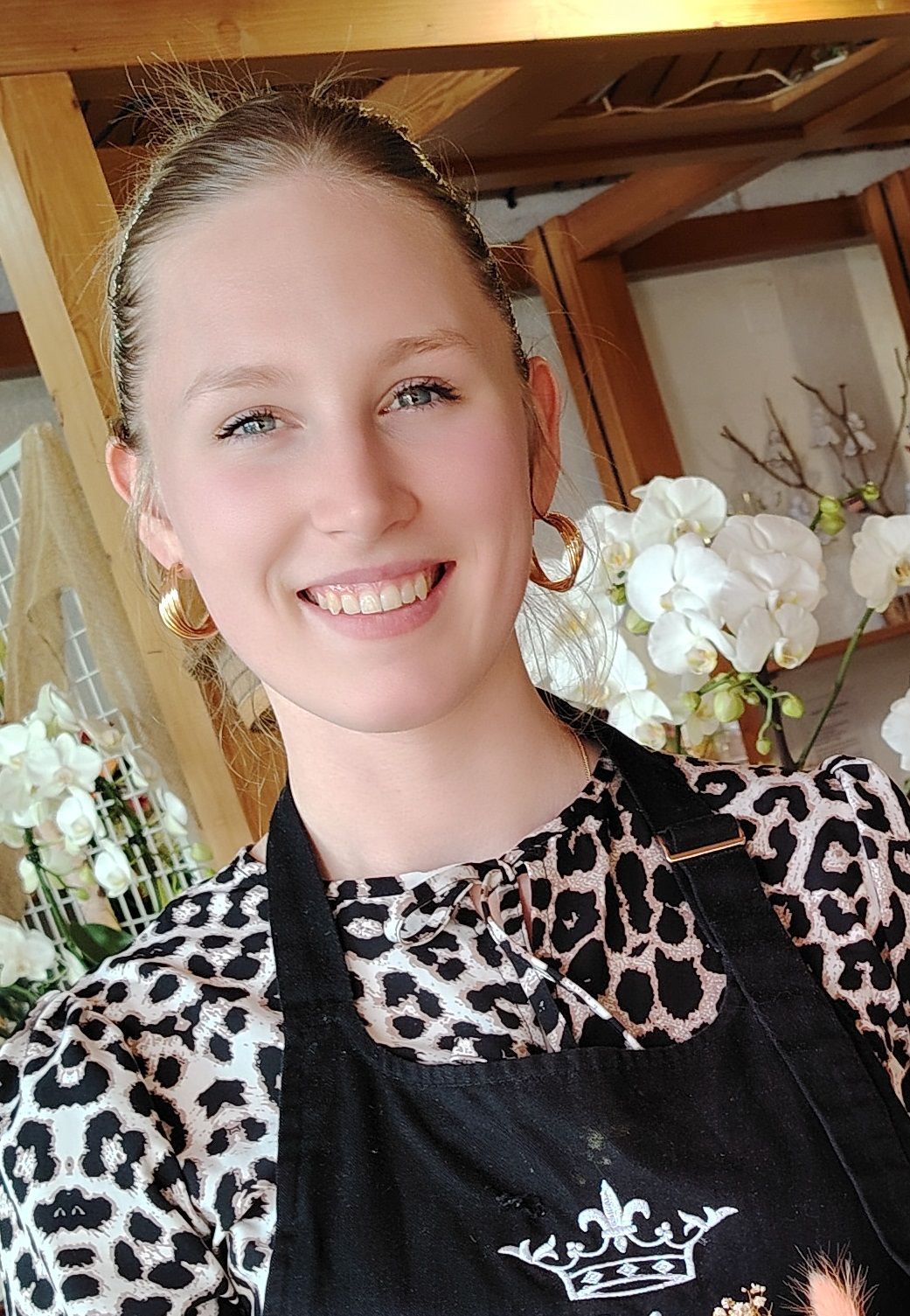 Zoom sur une fleur rose