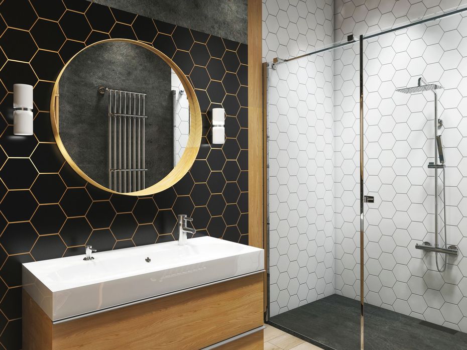 Une salle be bains moderne