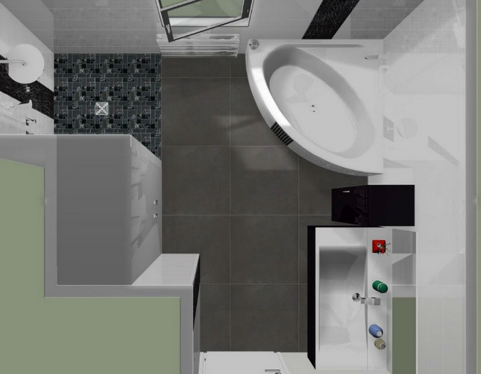 Modélisation 3D d'une salle de bains
