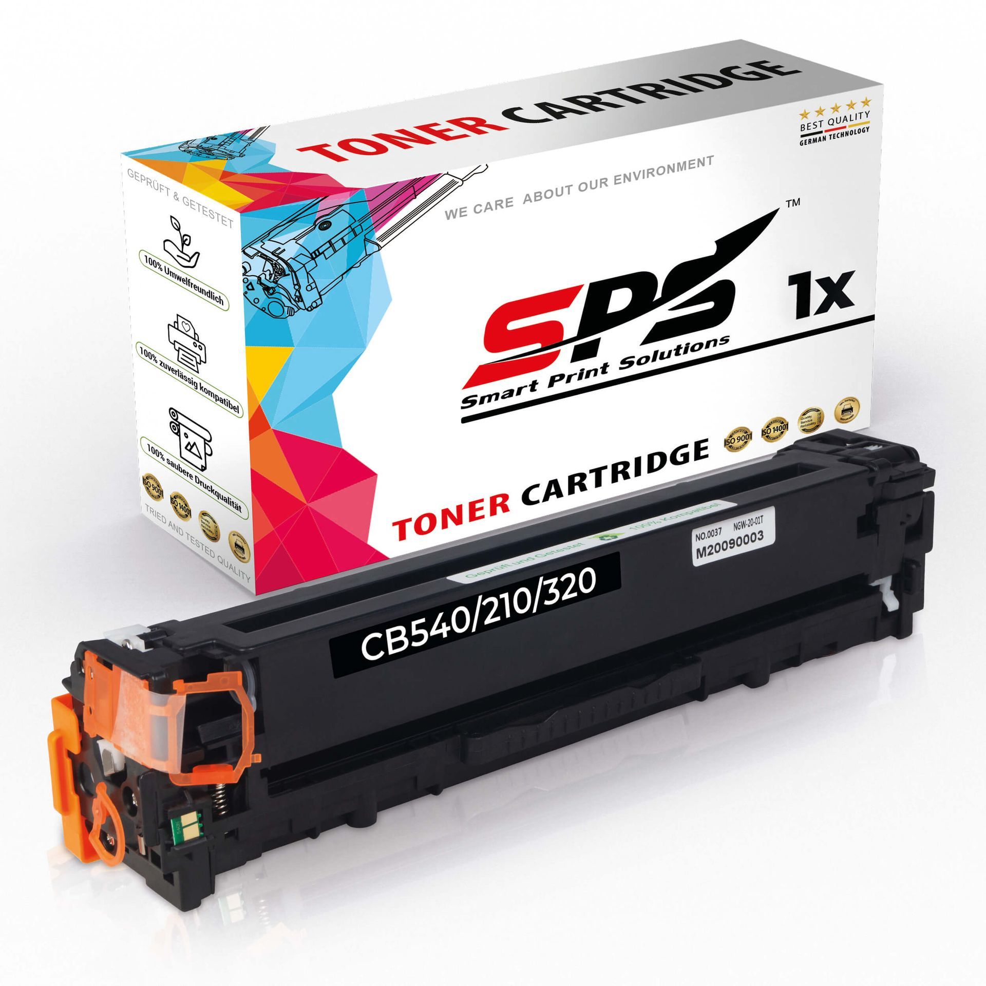 Compatible Toner CB540A 125A Black