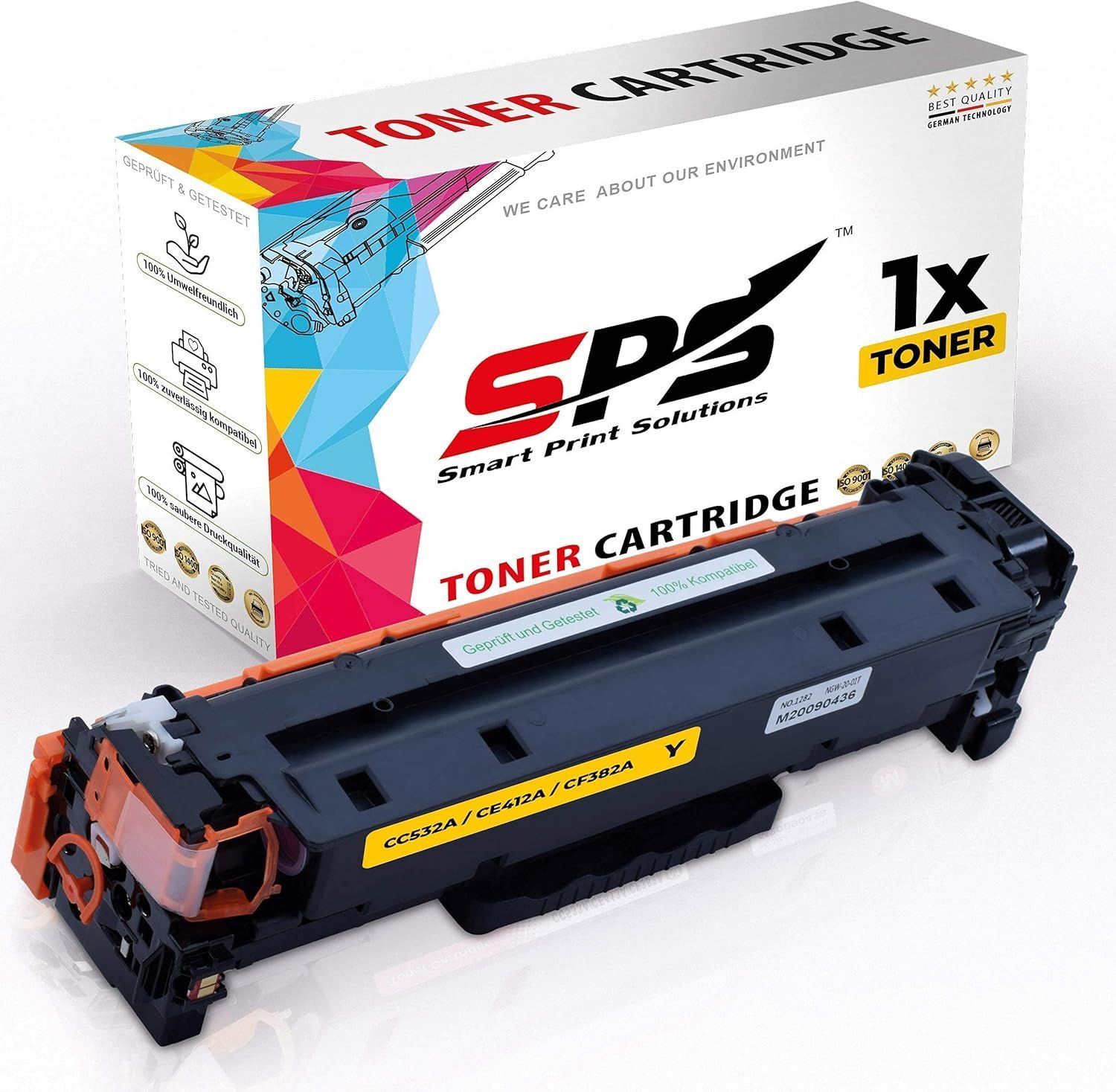 Compatible Toner CC532A 304A Yellow