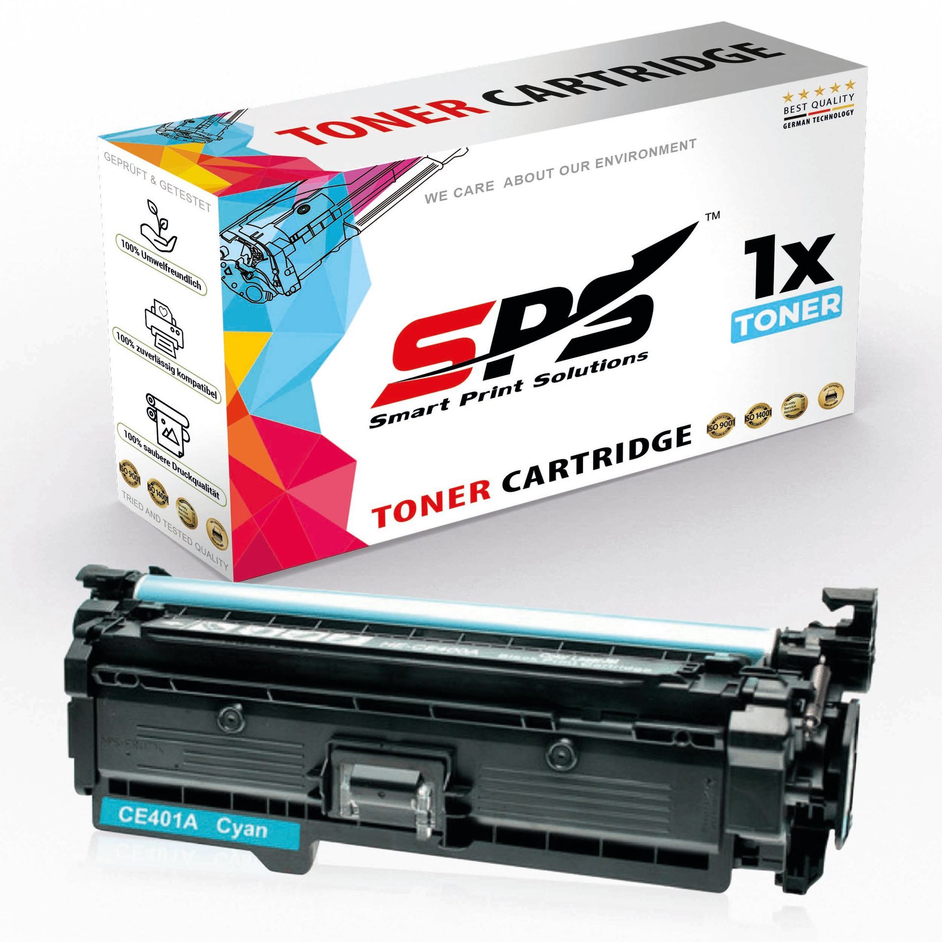 Compatible Toner CE401A 507A Cyan