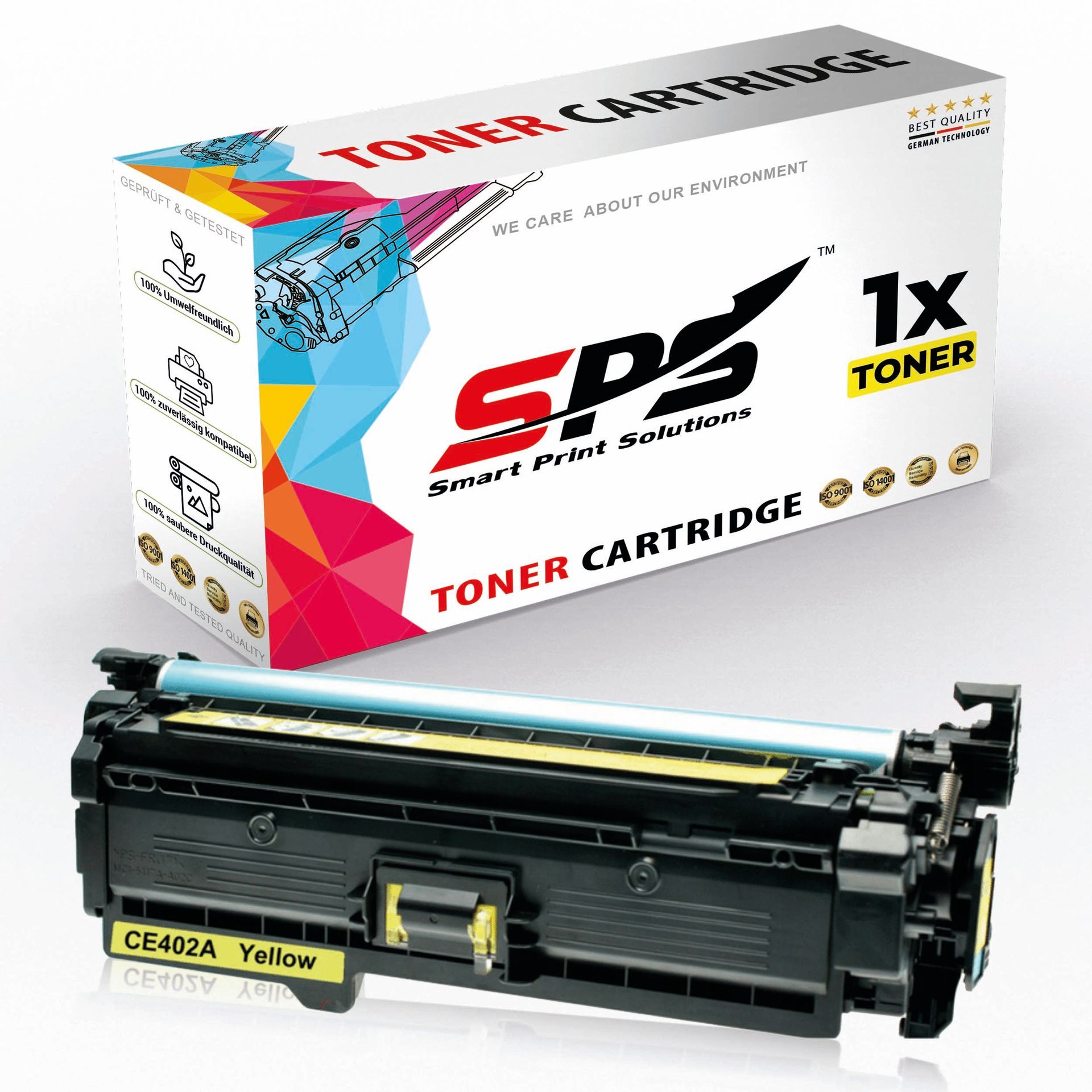 Compatible Toner CE402A 507A Yellow