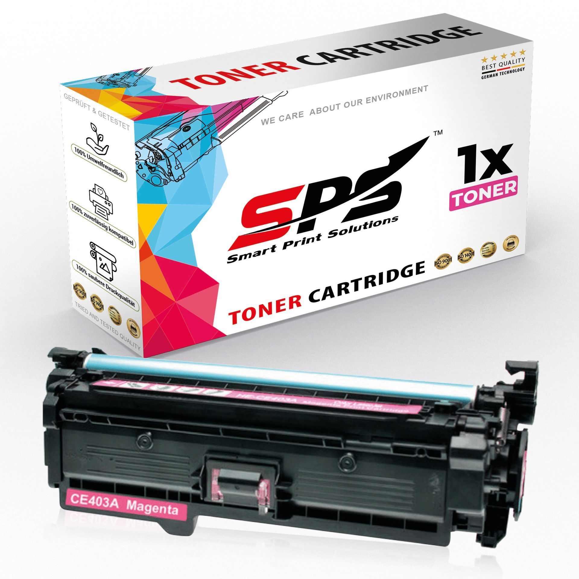 Compatible Toner CE403A 507A Magenta