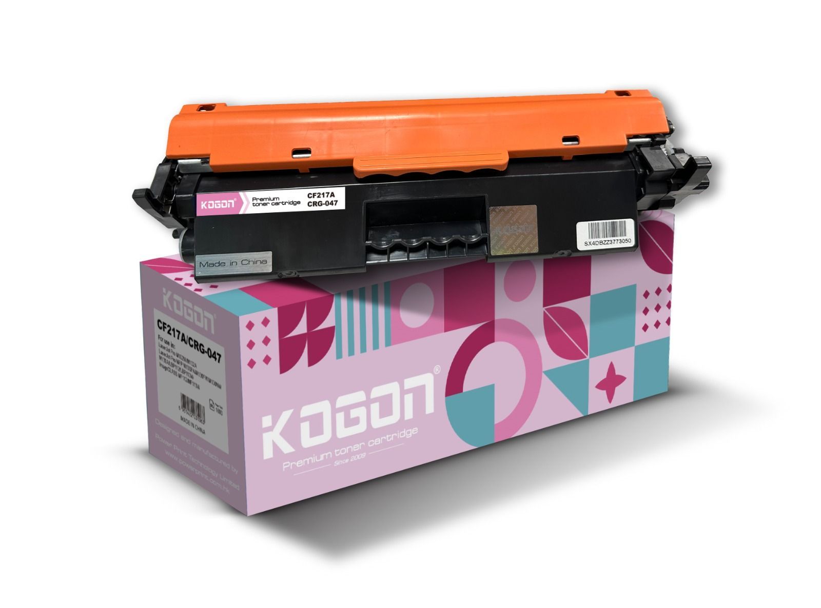 KOGON KGRP T-CART CHIP HPQ CF217A/CAN CRG-047 Black