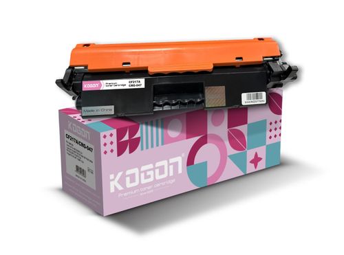 KOGON KGRP T-CART CHIP HPQ CF217A/CAN CRG-047 Black