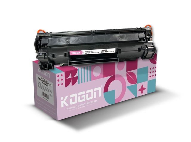 KOGON KGRP T-CART CHIP HPQ CF283A/CAN CRG-137/337/737 UNV Black