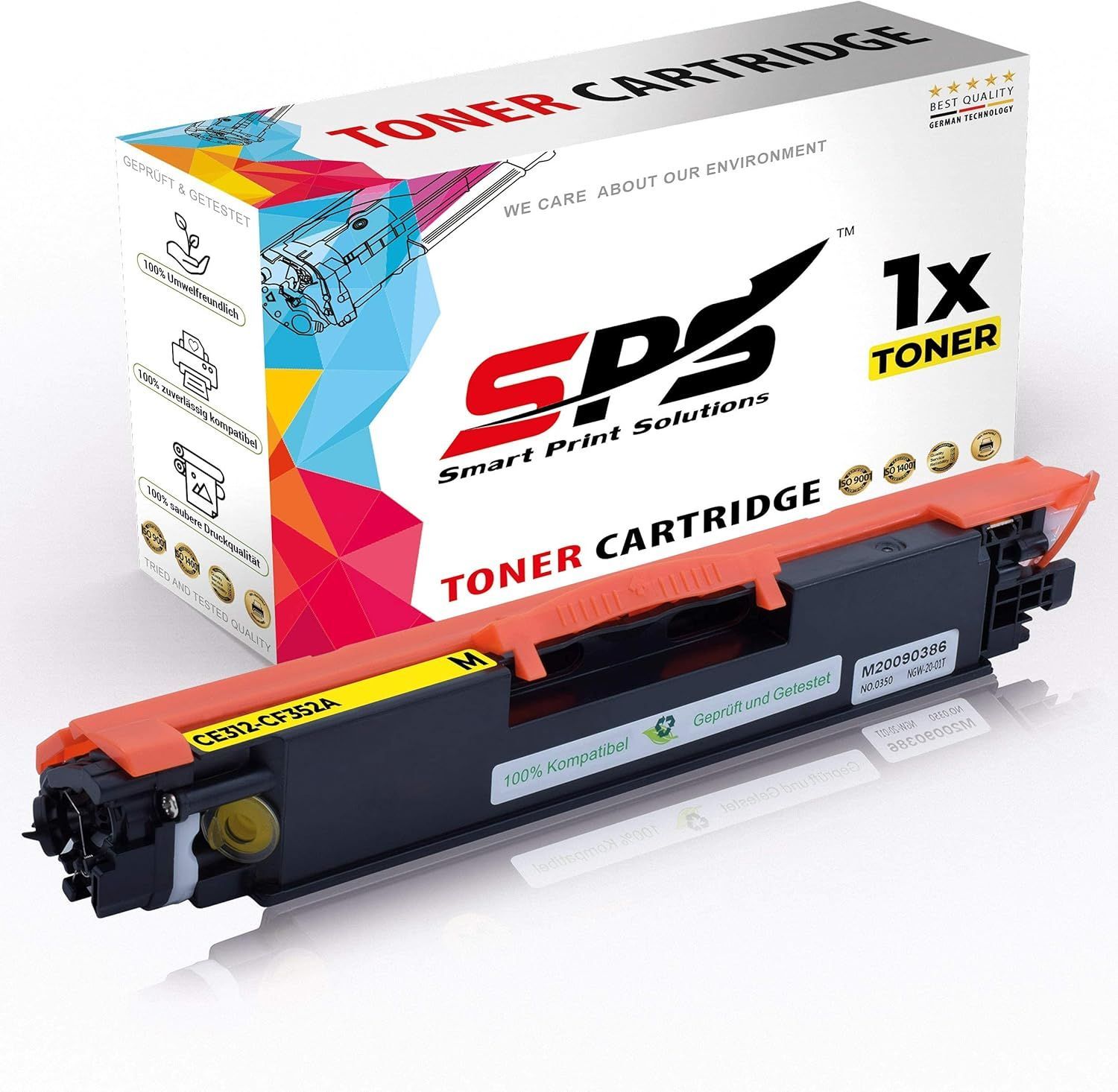 Compatible Toner CF352A 130A Yellow