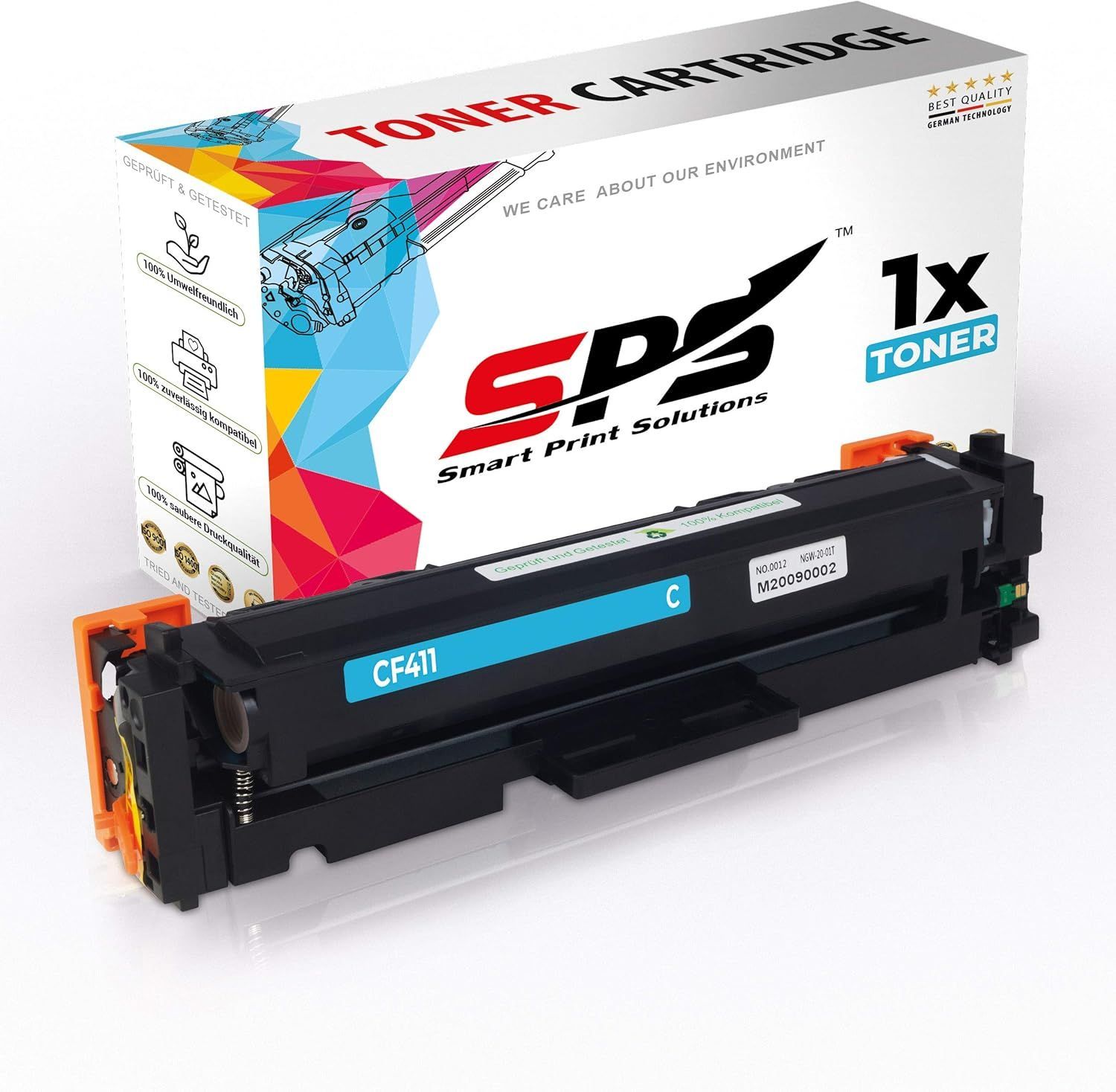 Compatible Toner CF411A 410A Cyan