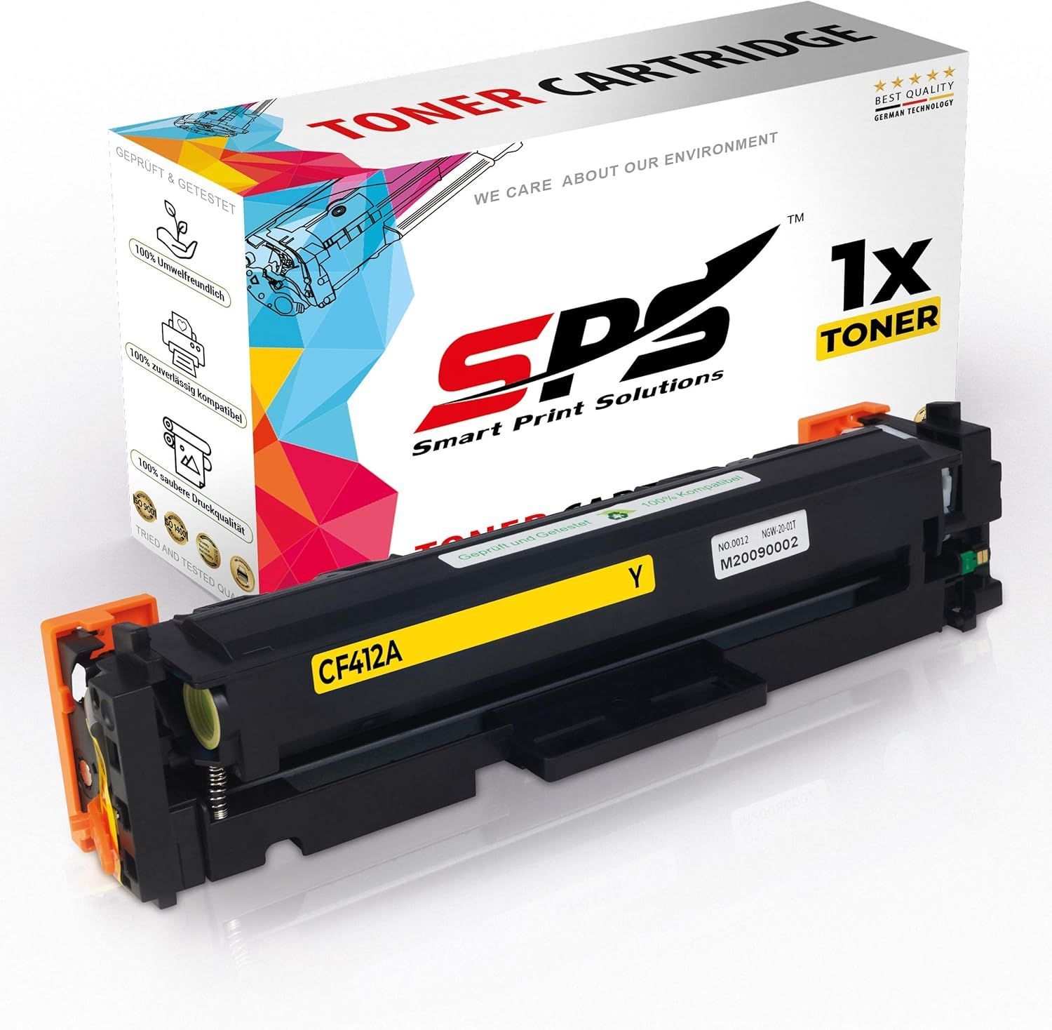Compatible Toner CF412A 410A Yellow
