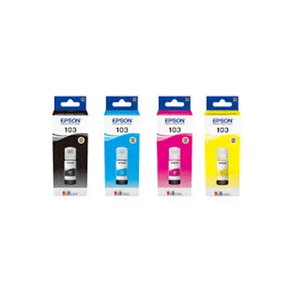 EPSON INK 103 Black cyan majenta and yellow
