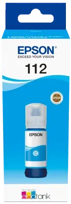 Epson Ecotank Ink Bottle 112CY Cyan