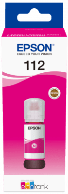 Epson Ecotank Ink Bottle 112MG Magenta