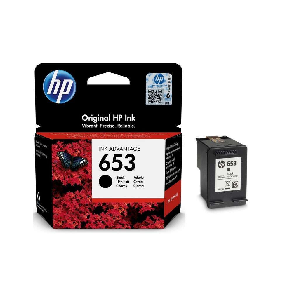 Hp Ink Cartridge 653 Black