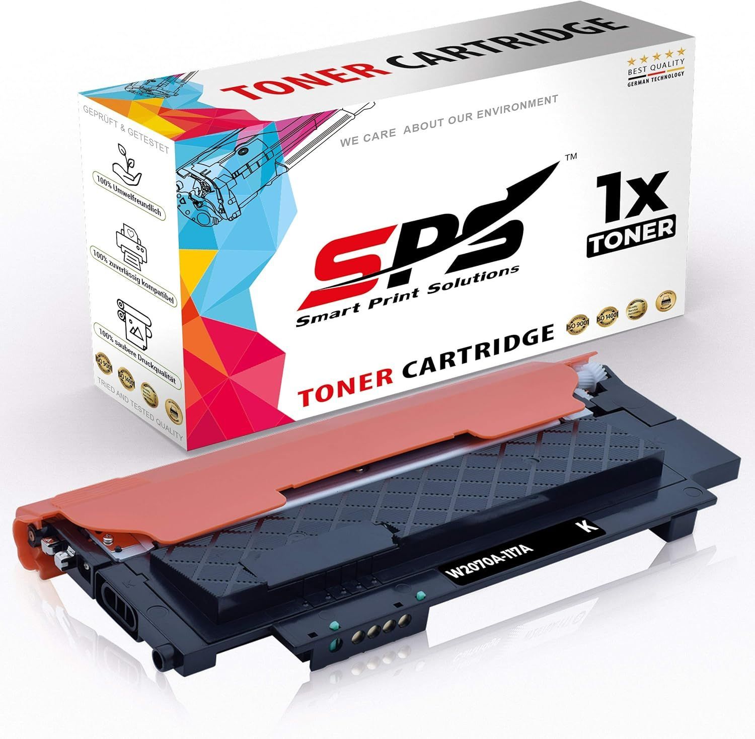 Compatible Toner W2070A 117A Black