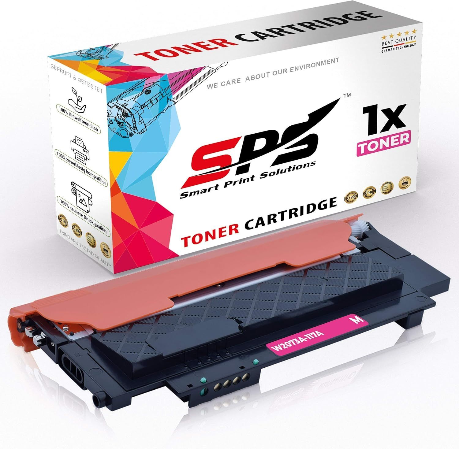 Compatible Toner W2073A 117A Magenta