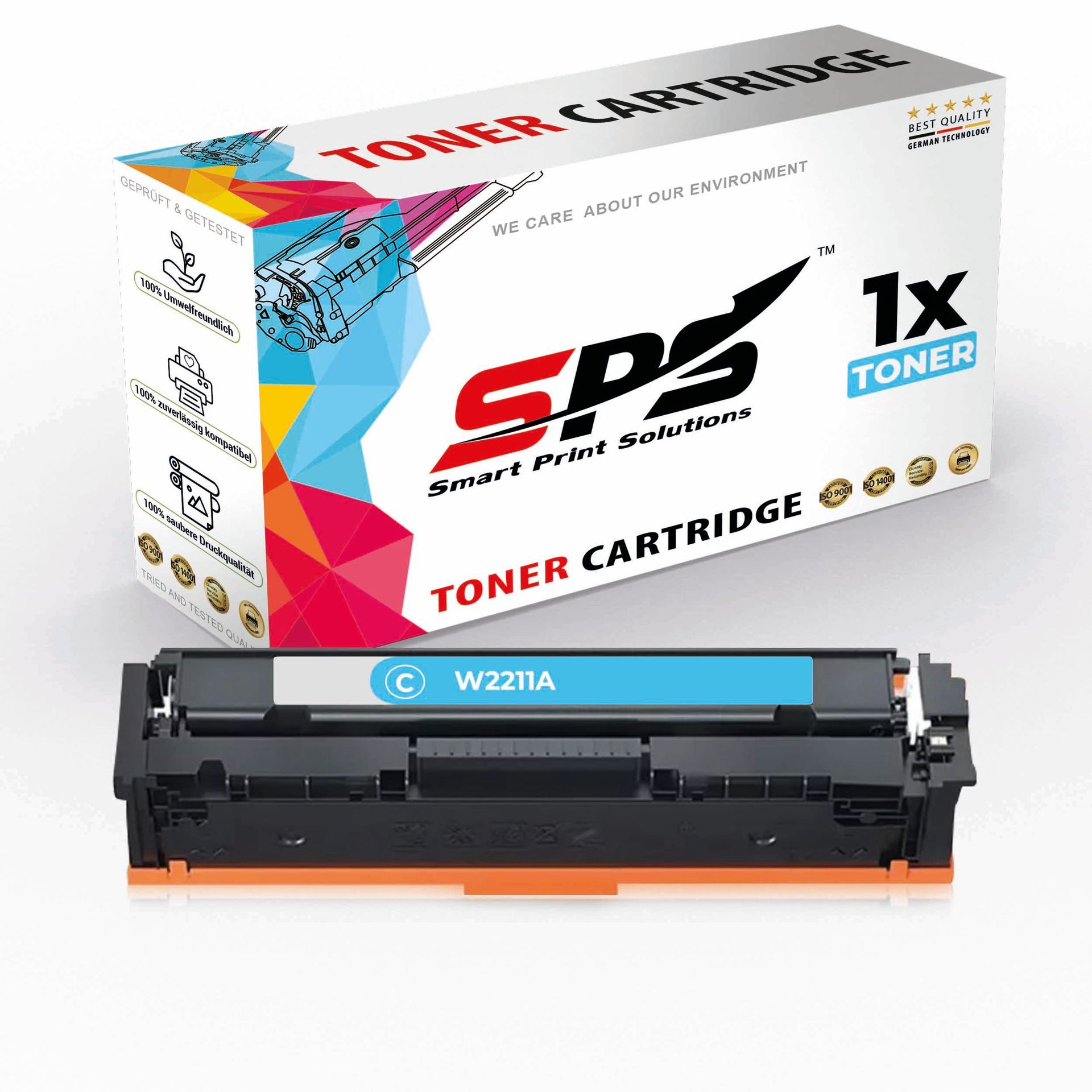 Compatible Toner W2211A 207A Cyan