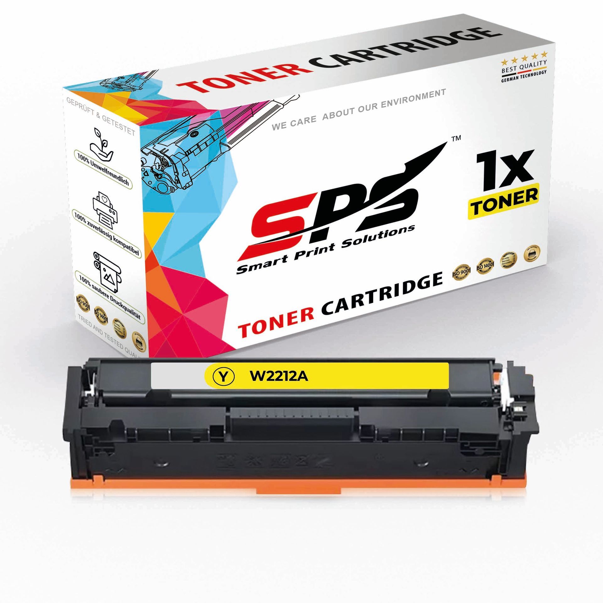 Compatible Toner W2212A 207A Yellow