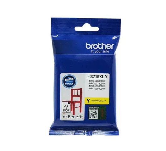 Brother Ink Cartridge Yellow LC3719 XL