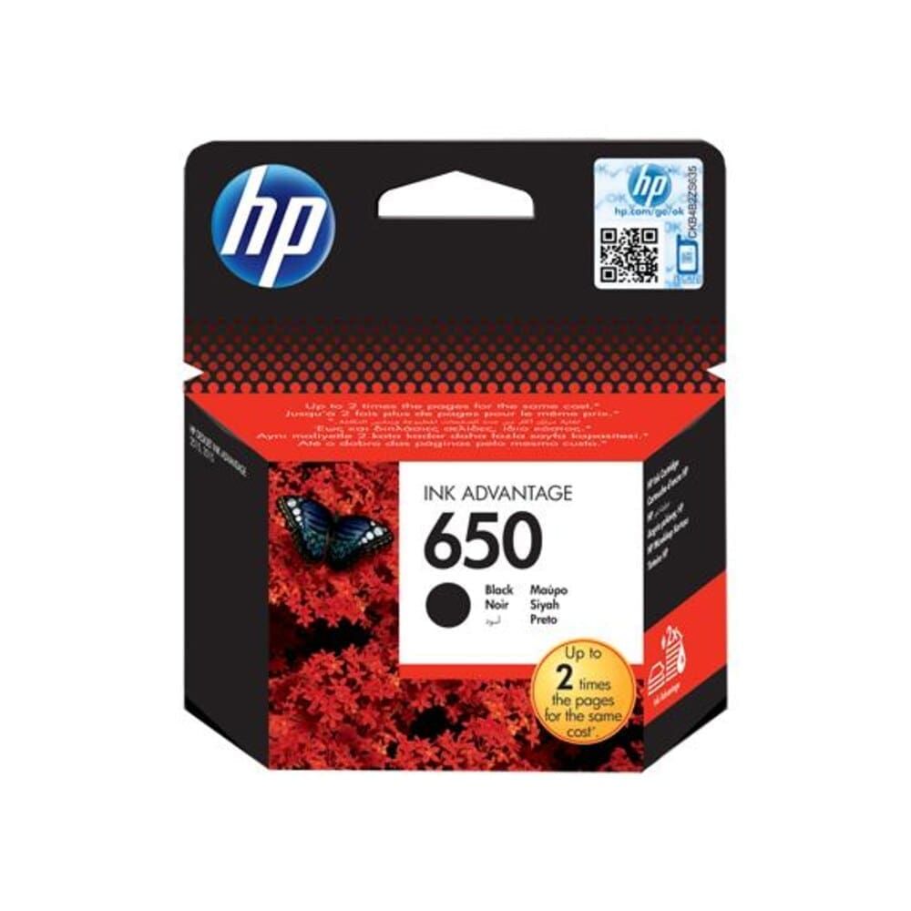 Hp Ink Cartridge 650 Black