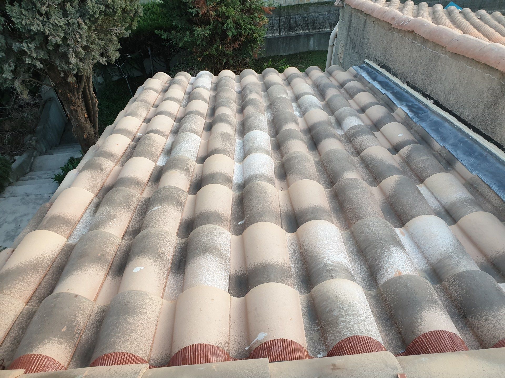 Rénovation de la zinguerie sur une petite partie du toit