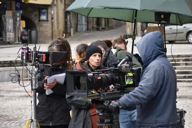 Illustration d'un tournage sur Limoges