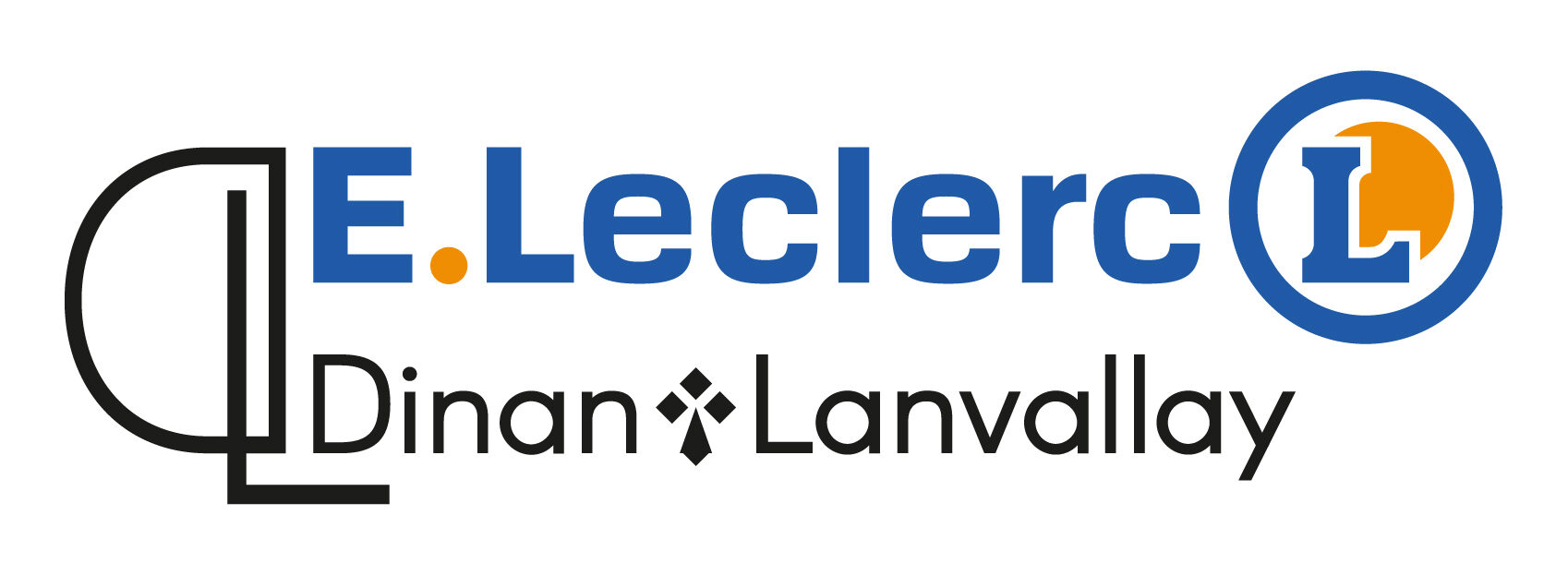 Logo E.Leclerc Dinan Lanvallay.