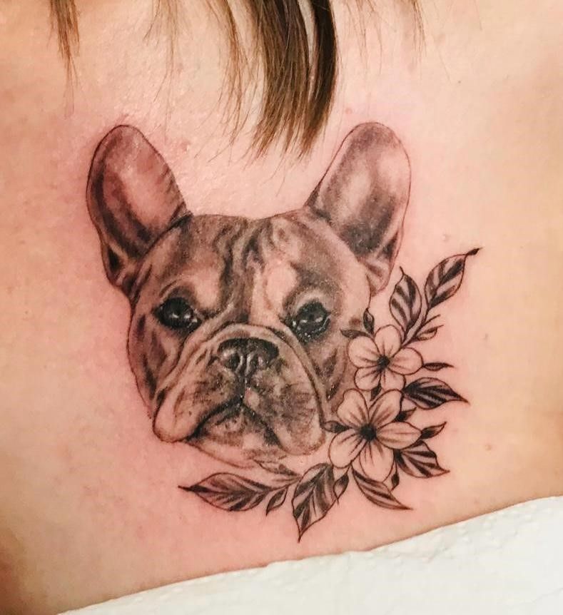 French Bully Tättowierung