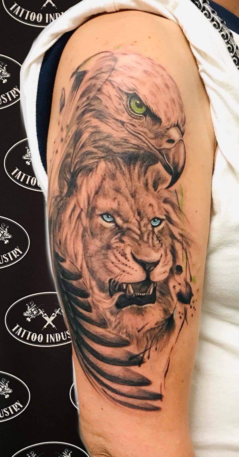 Löwen Tättowierung