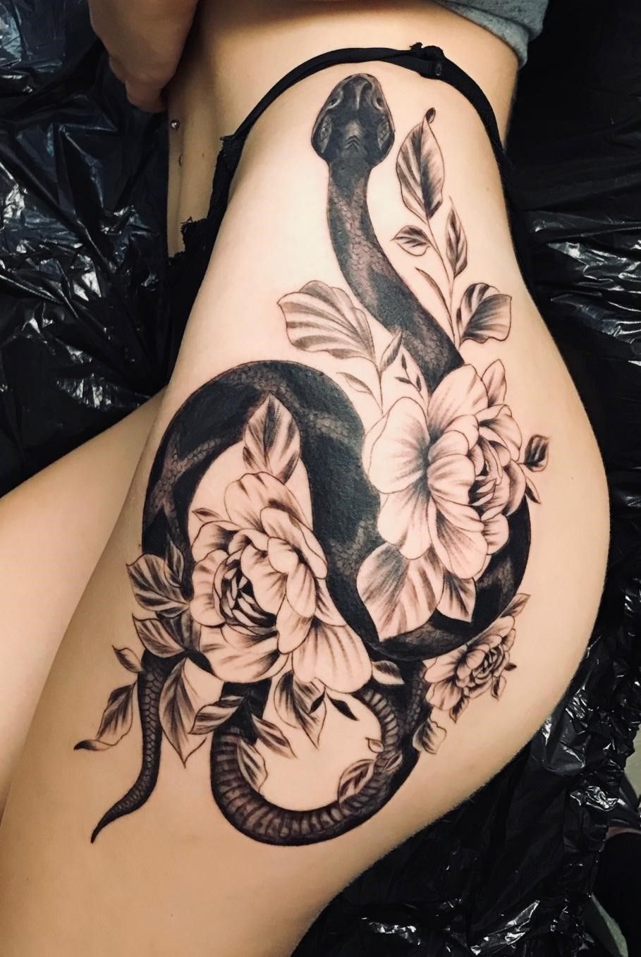 Blumen Tättowierung