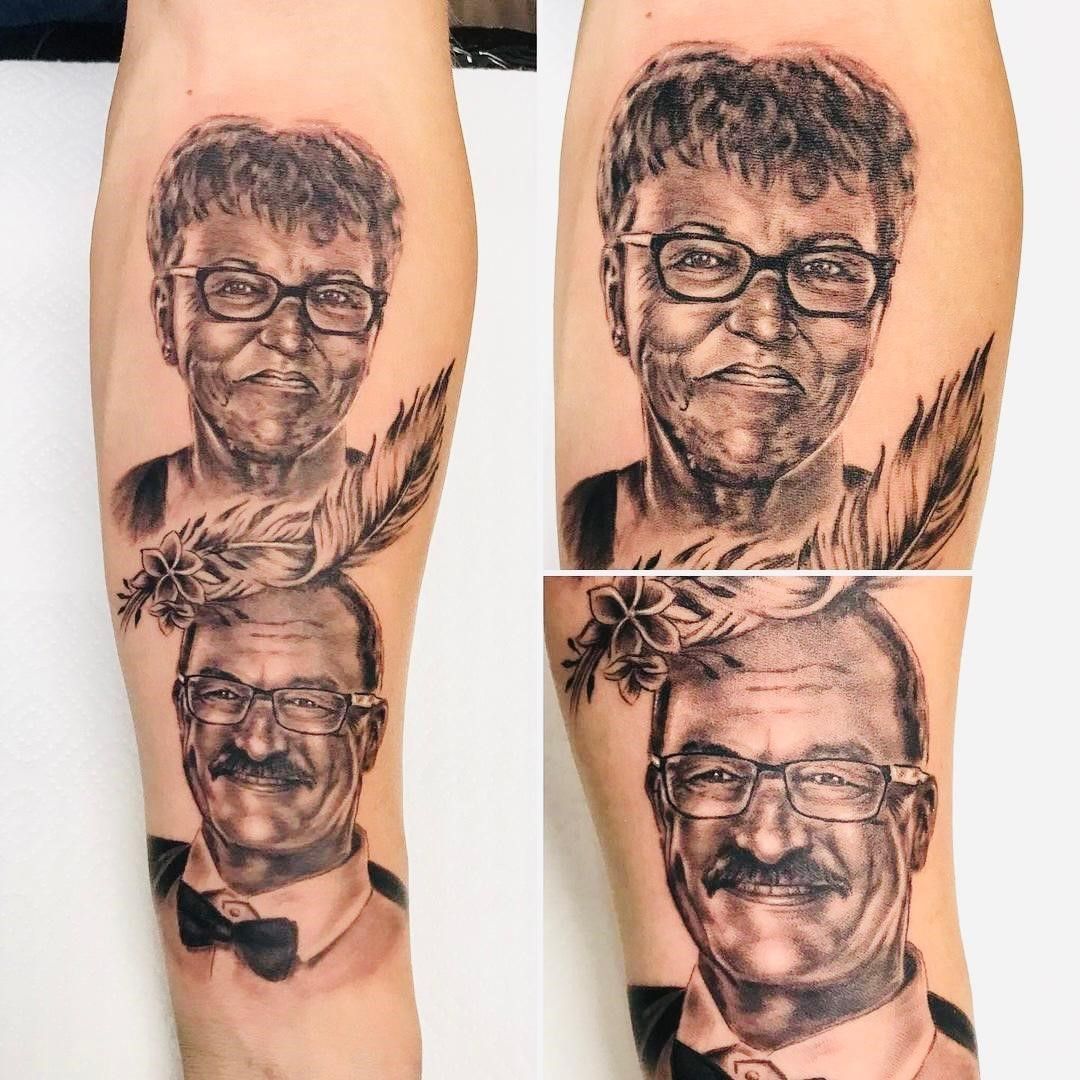 Portrait Tättowierung