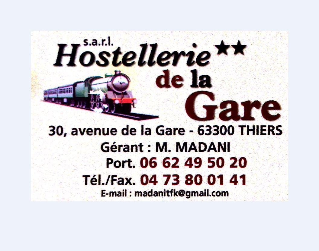 Hostellerie de la Gare à Thiers (63)