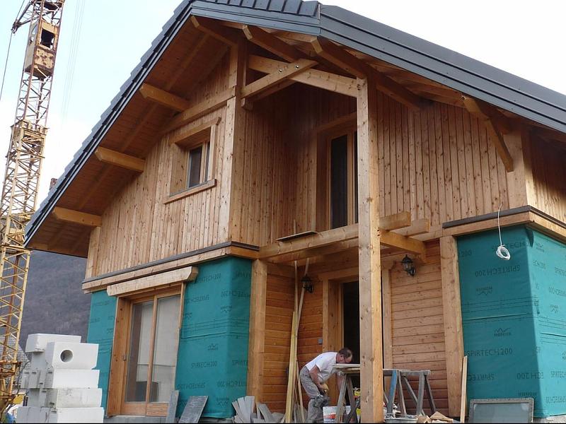Maison bois en Savoie