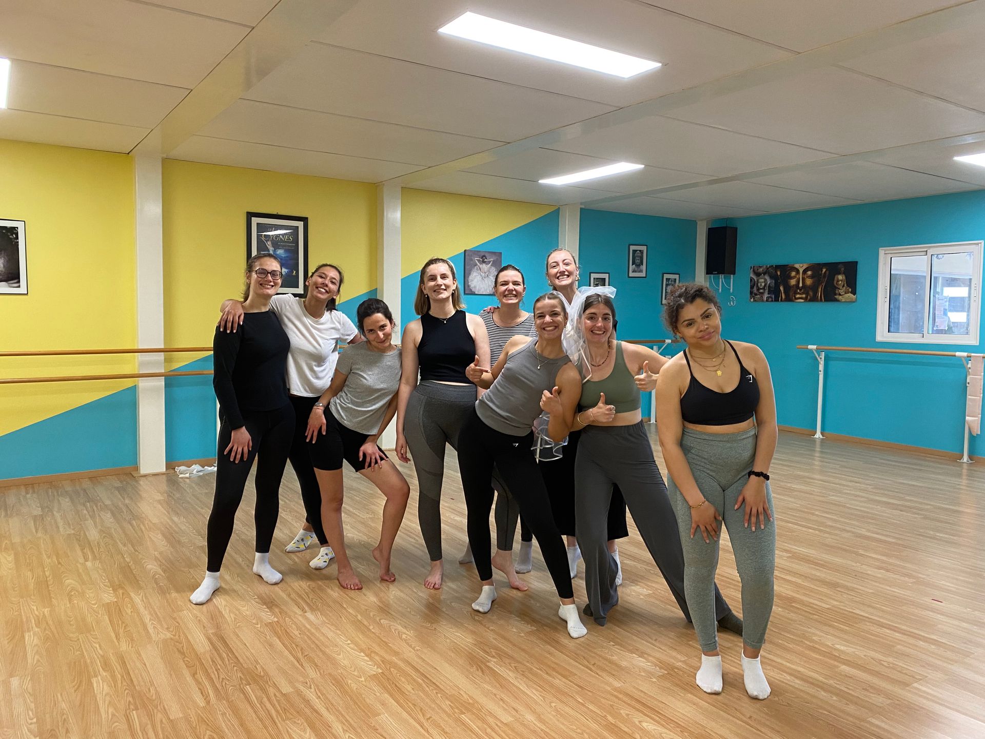 Élèves de l'école de danse