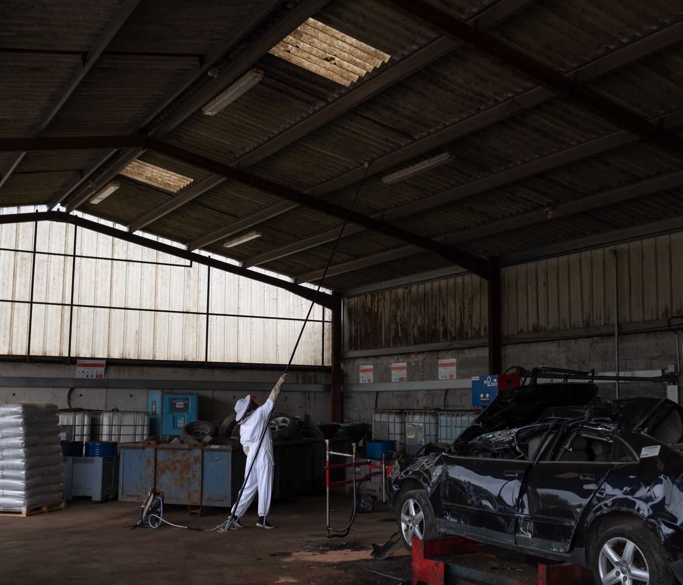 Intervention de désinsectisation