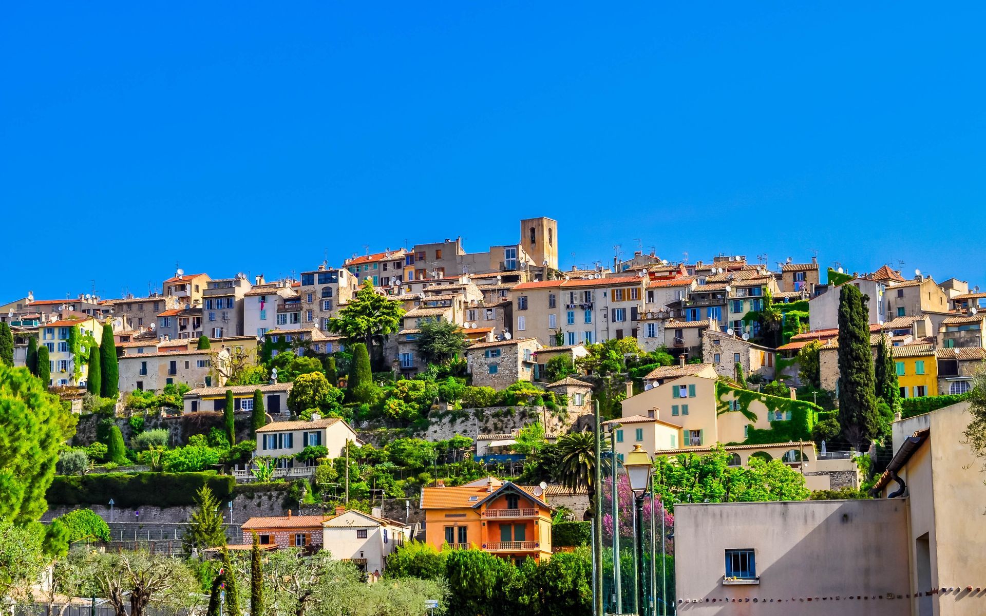 Panorama de la ville de Golfe-Juan