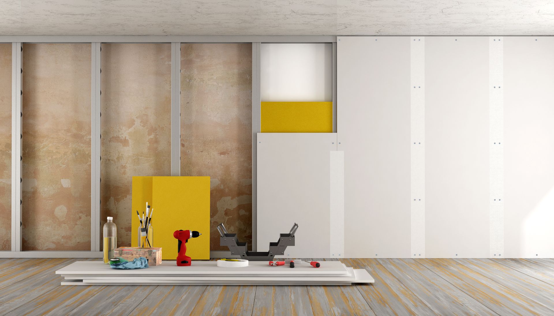 Design 3D de travaux d'isolation