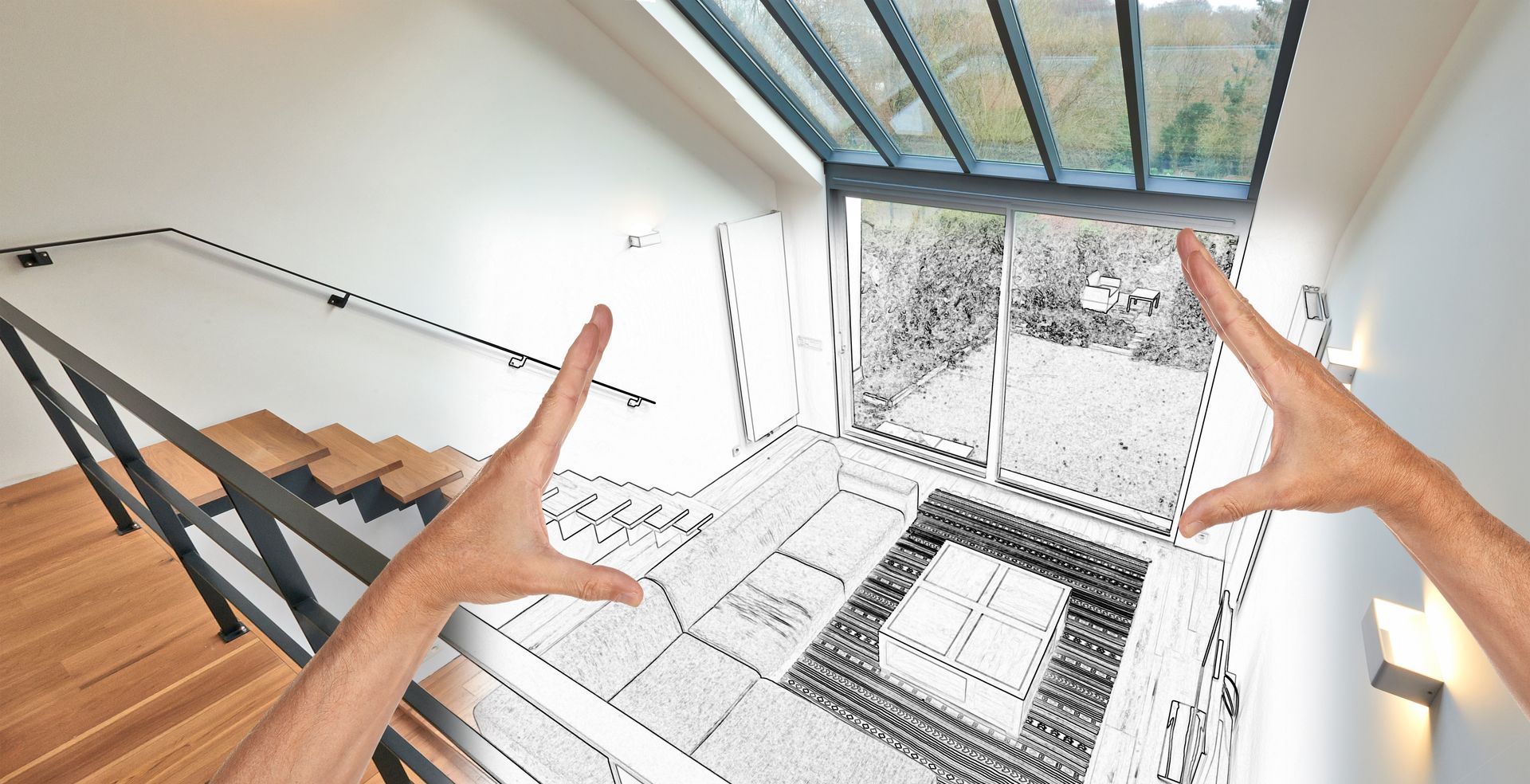 Croquis de rénovation intérieure