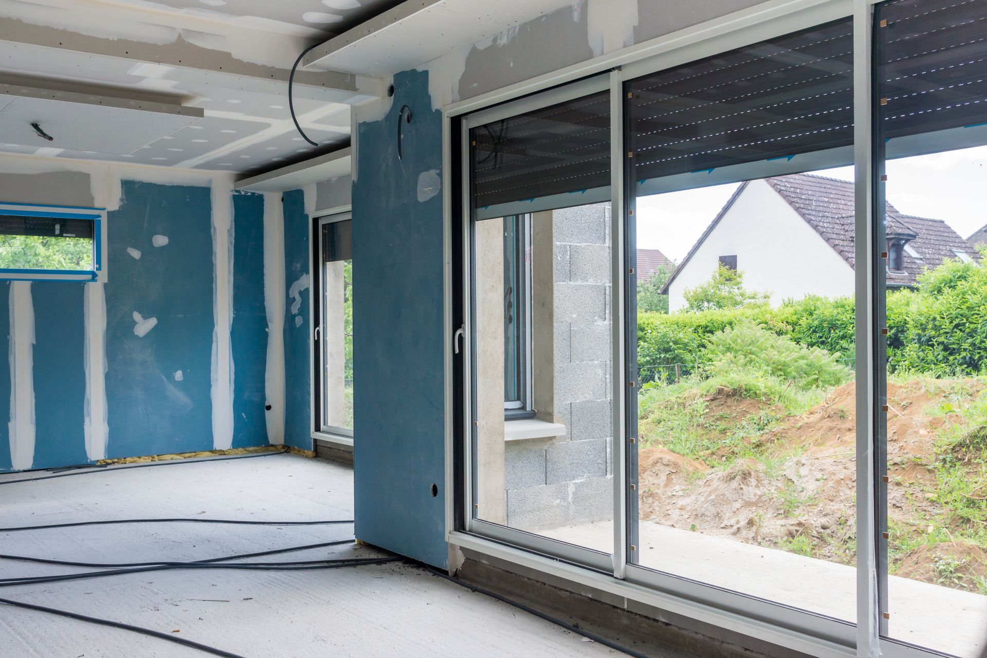 Rénovation de plâtrerie et de menuiseries