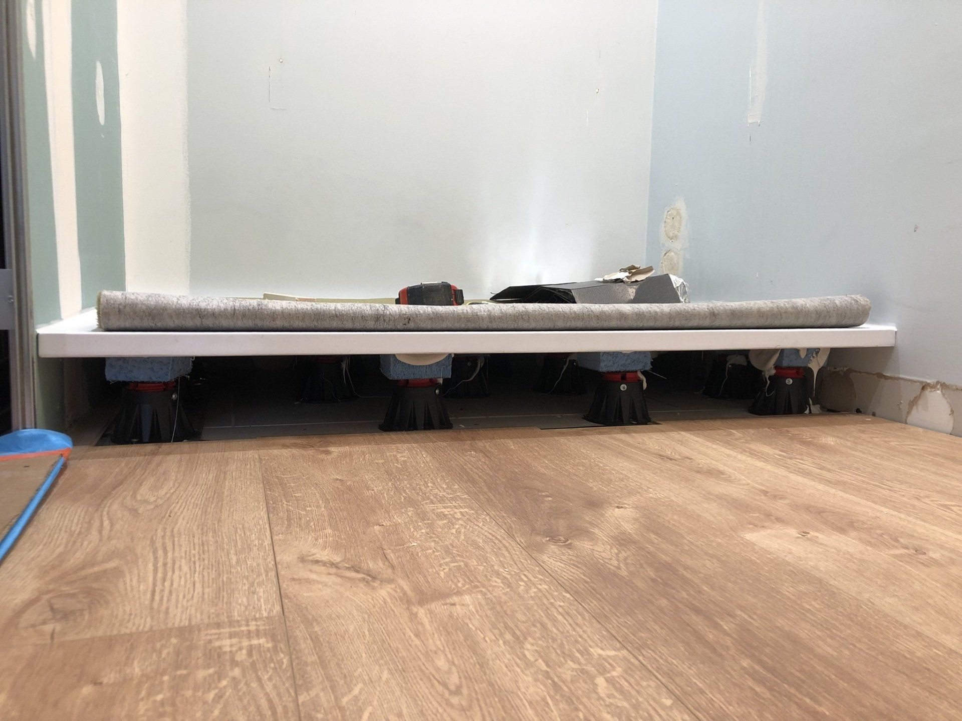 Revêtement de sol d'un receveur de douche