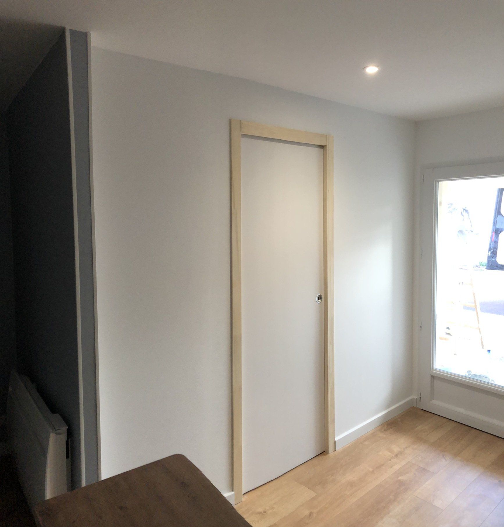 peinture sur cloison