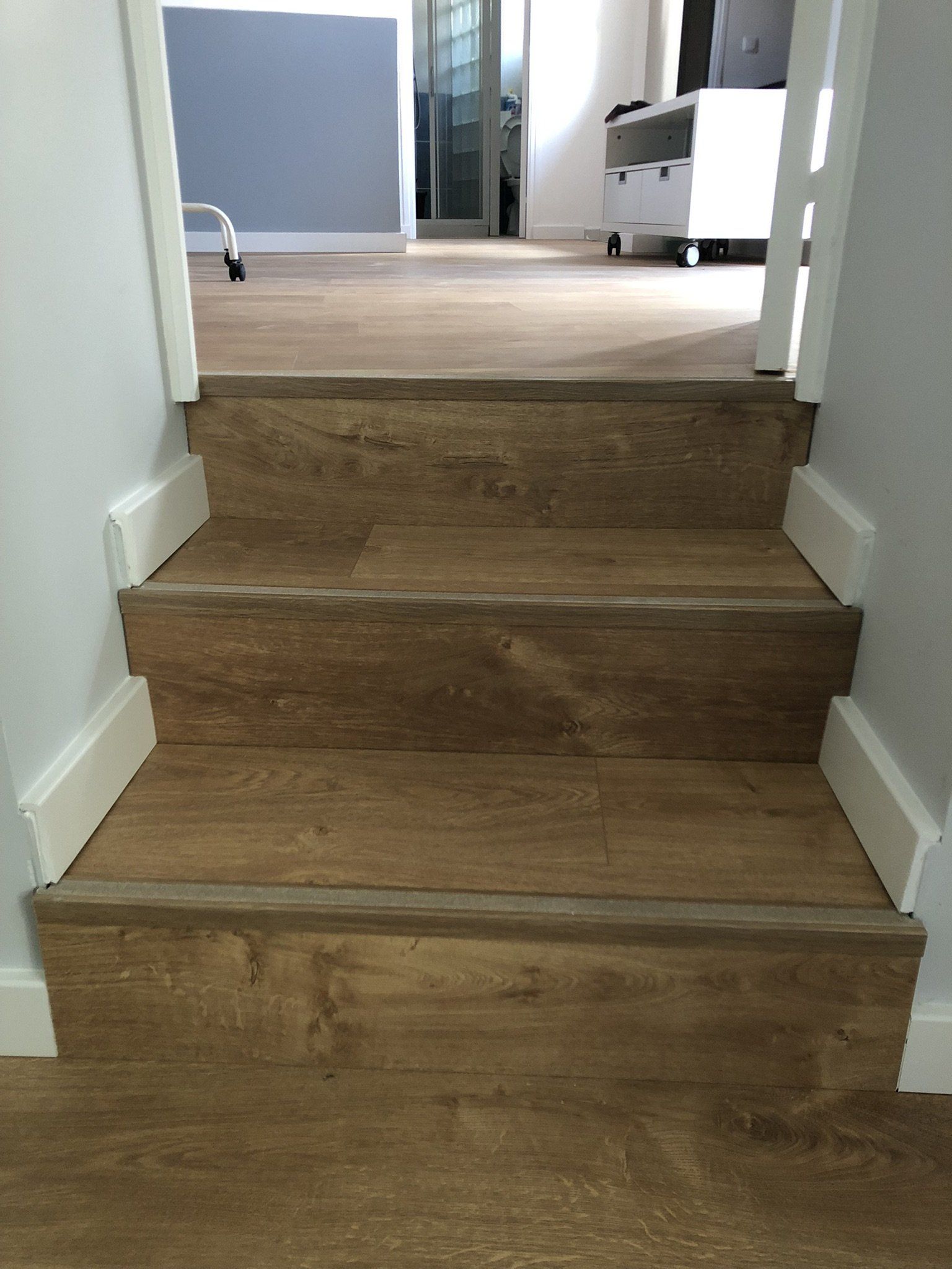 Pose de revêtement de sol