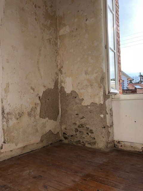 mur avant travaux de placo