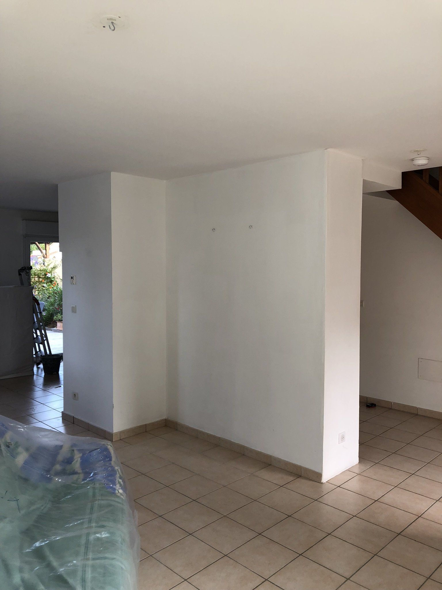 Avant abattage de cloison