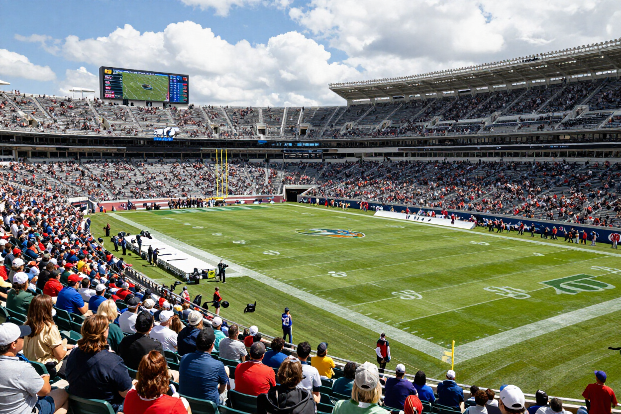 Football Final Stage at Rose Bowl Stadium