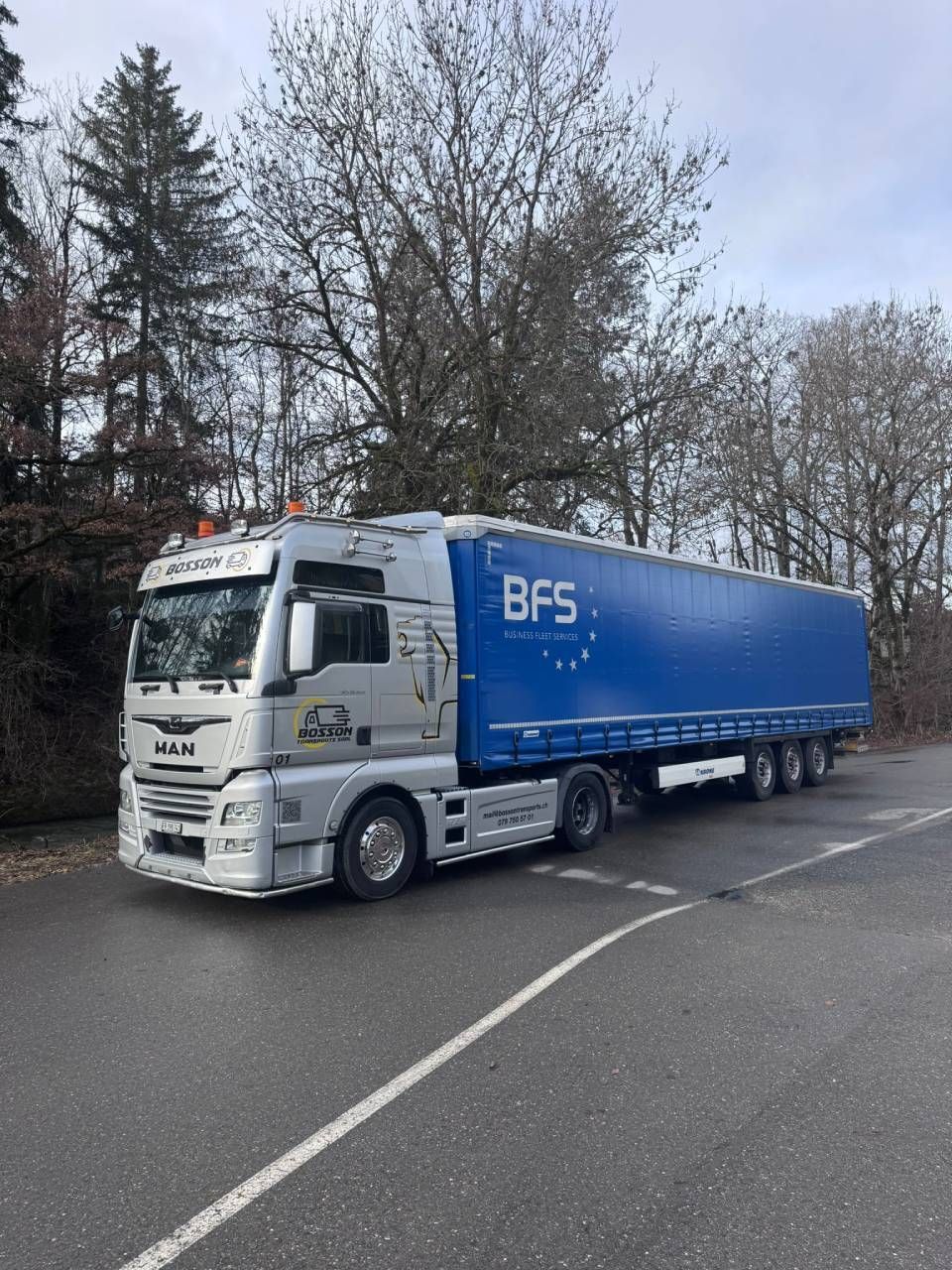 Bosson Transports - transport en vrac, transport de marchandises