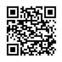 Un código QR en blanco y negro sobre un fondo blanco.