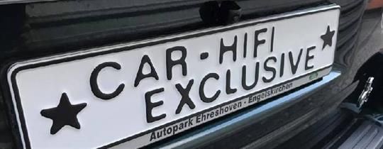 Kennzeichen "CAR-HIFI-EXCLUSIVE" 