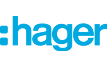 Le logo de l'entreprise Hager